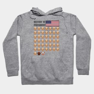 history of US president Hoodie